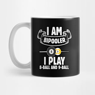 Billiards I am Bipooler 8-Ball Pool Snooker Mug